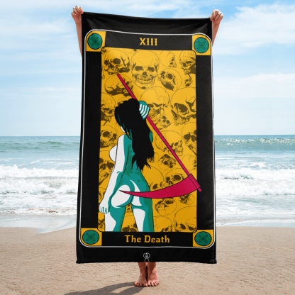 Beach-towel-the-death-tarots