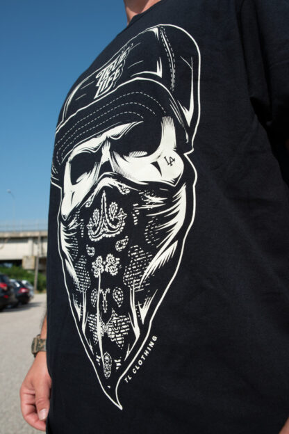 bandido-black-t-shirt-front-left